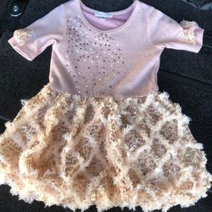 baby sara Dresses - A beautiful toddler pink and champagne dress baby sara Dresses - A beautiful toddler pink and champagne dress